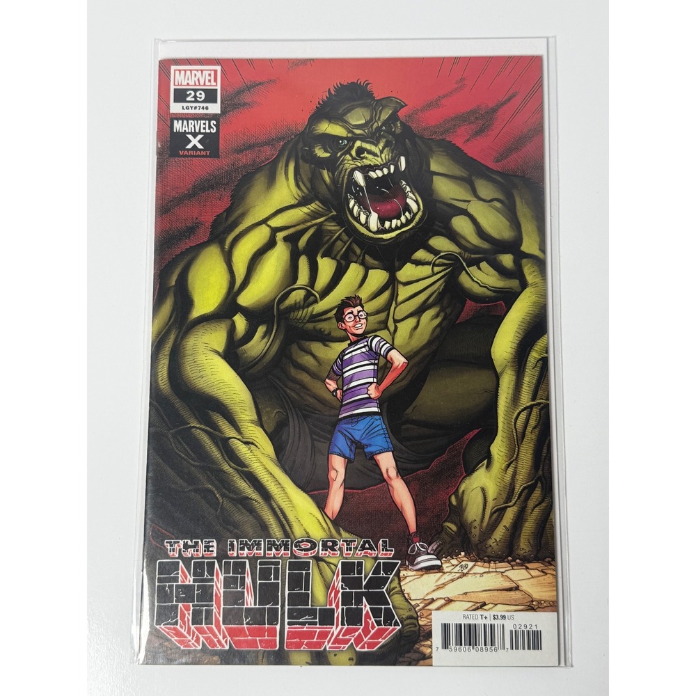The Immortal Hulk 29 Marvels X Variant Well-Bee Cover Marvel Comics 2020 LGY 746